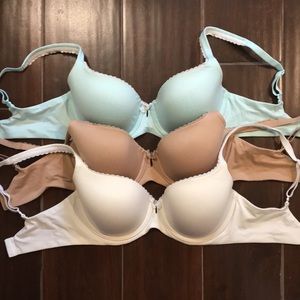 2 Victoria’s Secret 32DD Body by Victoria Bras (Blue & Tan, White Not Included)